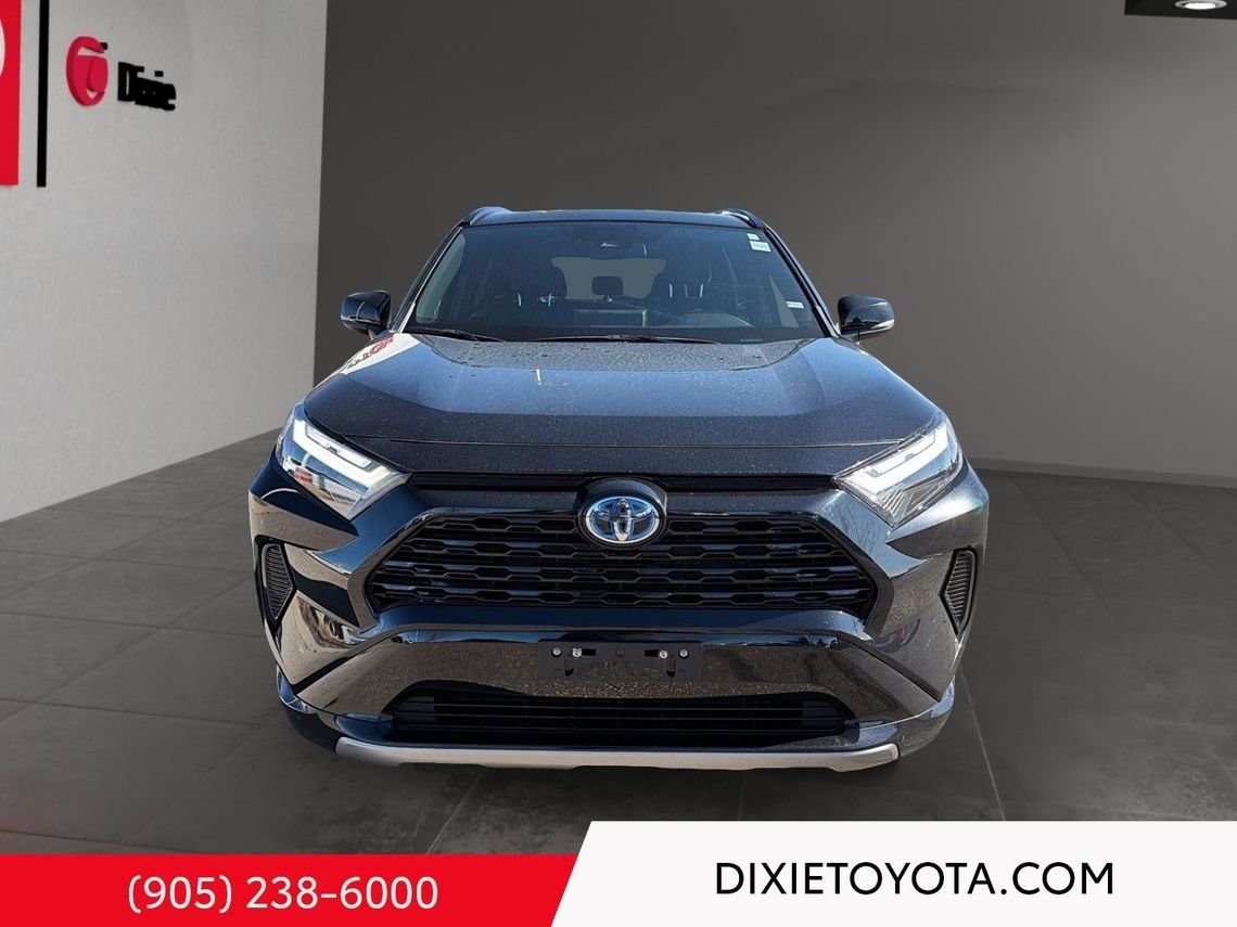 2023 Toyota RAV4 Power Sunroof, Heated Seats, Alloy Wheels, Heated Steering Wheel, Bluetooth Midnight Black Metallic Mississauga - photo #1