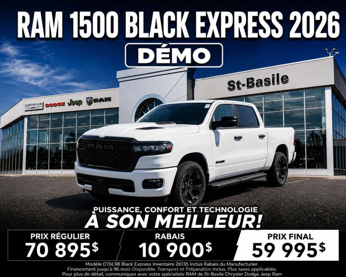 Ram 1500 2026 Blanc Saint-Basile-le-Grand - photo #0