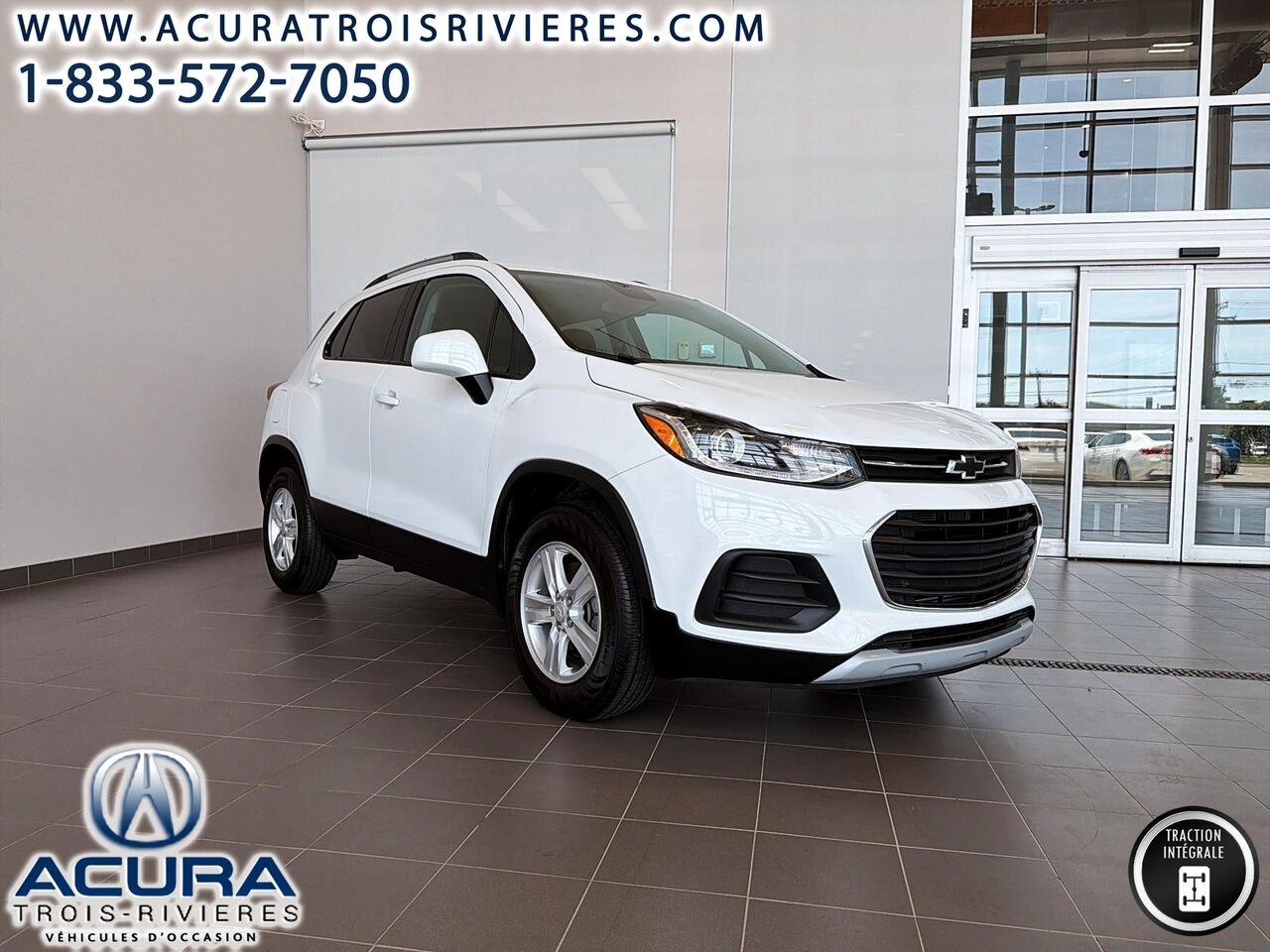 Chevrolet TRAX LT CUIR AWD 2022 Blanc Trois-Rivières - photo #2