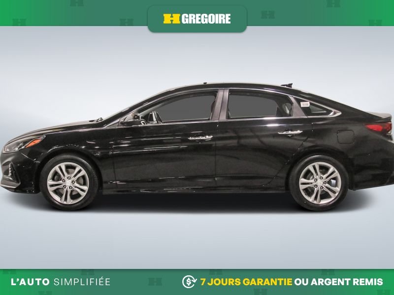 2019 Hyundai Sonata PREFERRED AUTO AC CUIR TOIT MAGS CAM RECUL BLEUTOO Black