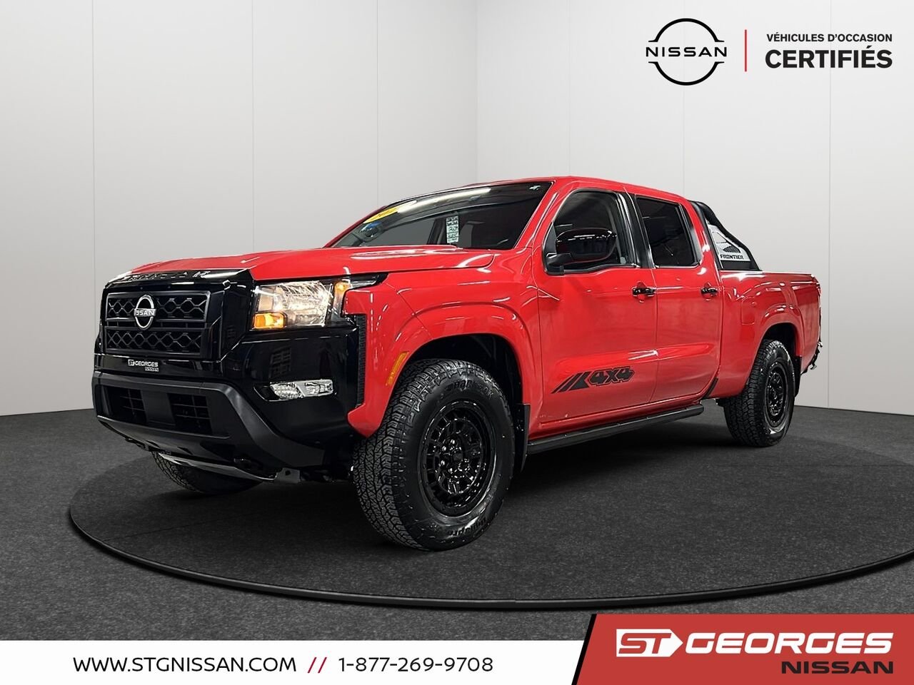 2024 Nissan Frontier Red Saint-Georges - photo #0