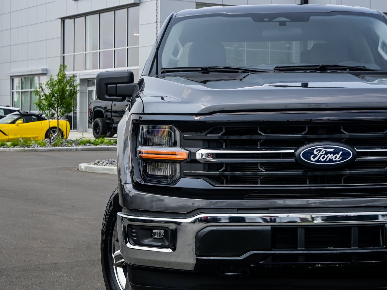 2025 Ford F-150 XLT 4WD SuperCrew 5.5' Box Grey Sherwood Park - photo #4