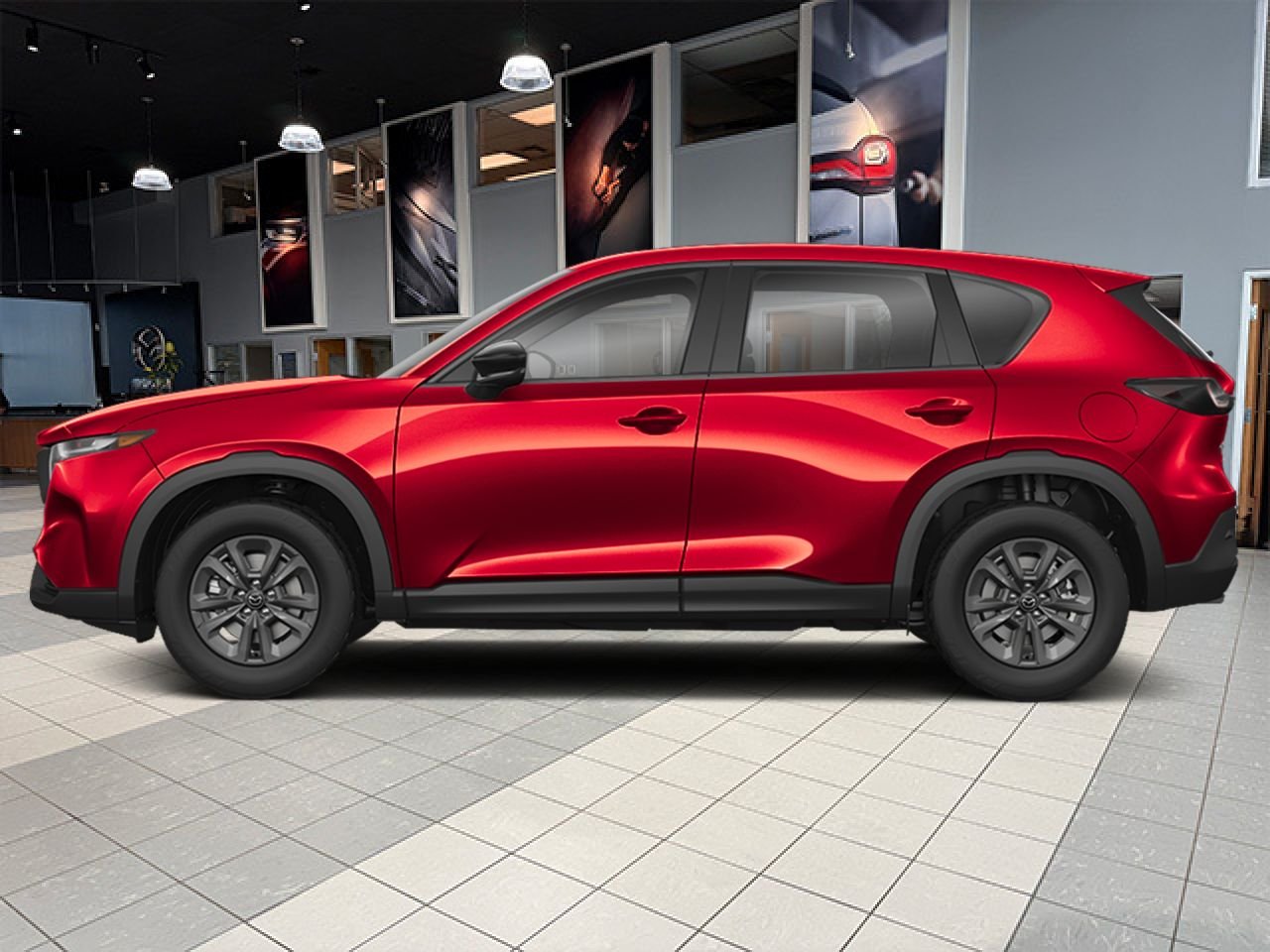 2026 MAZDA CX-5 Soul Red Crystal Metallic Notre-Dame-des-Prairies - photo #1