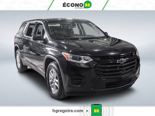 2018 Chevrolet Traverse LS AWD GR ÉLEC A/C BLUETOOTH CAMÉRA MAGS Black