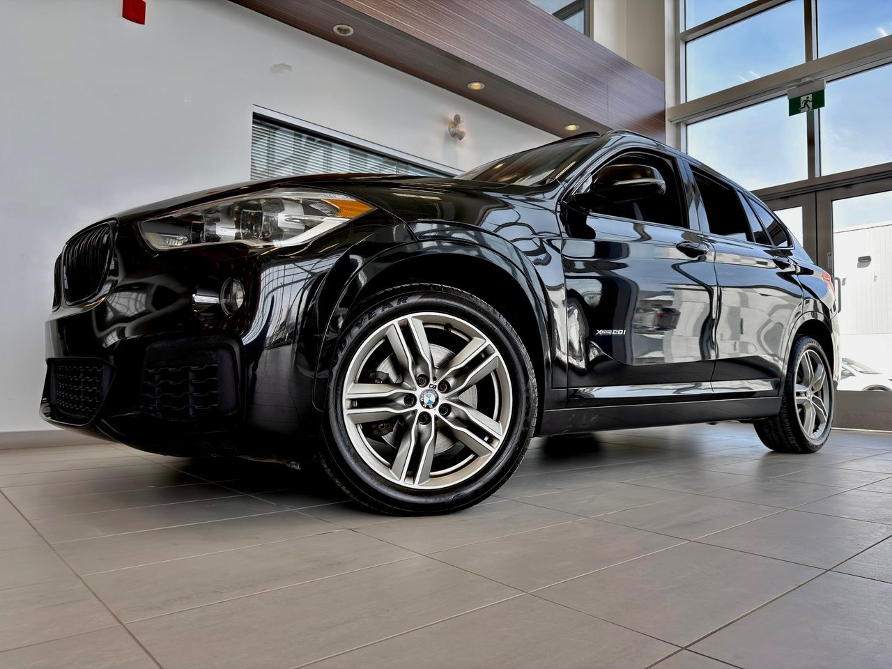2017 BMW X1 Black Notre-Dame-des-Prairies - photo #1