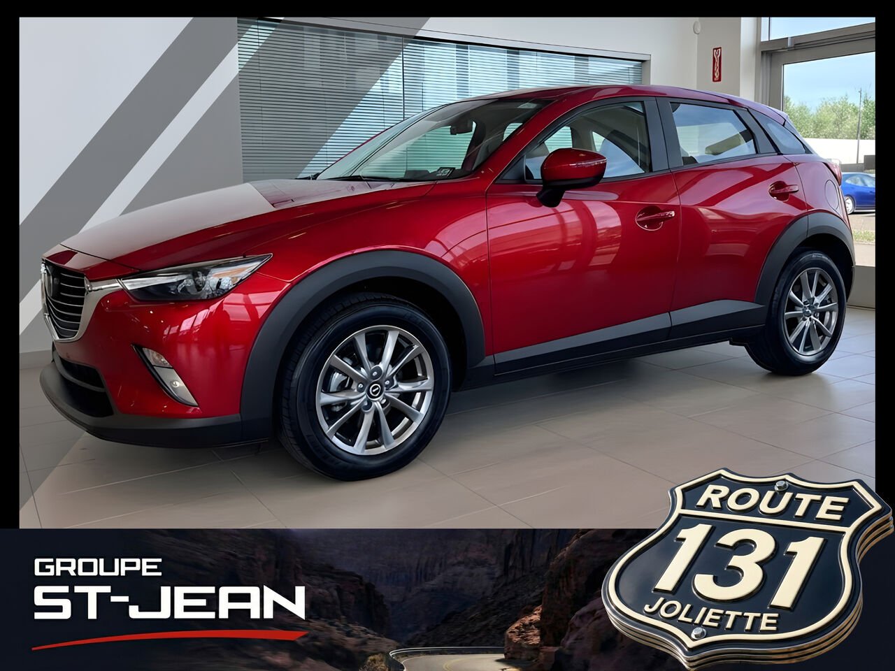 2018 Mazda CX-3 Red Notre-Dame-des-Prairies - photo #0