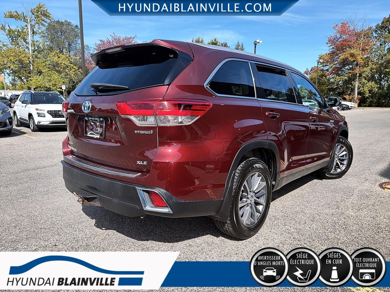 Toyota Highlander 2019 Rouge Blainville - photo #3