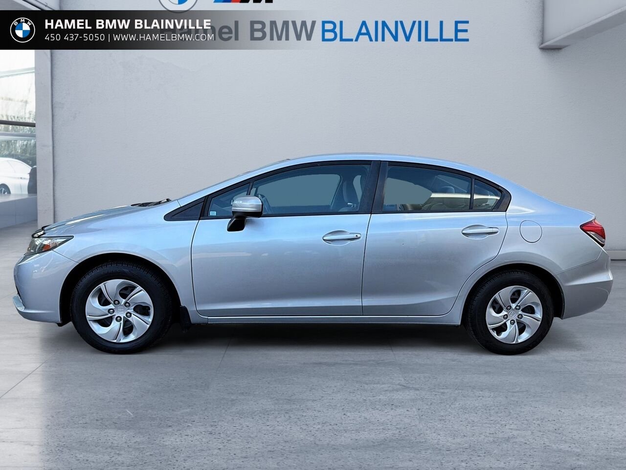 Honda Civic Berline LX 4 portes CVT 2014 Argent Blainville - photo #4