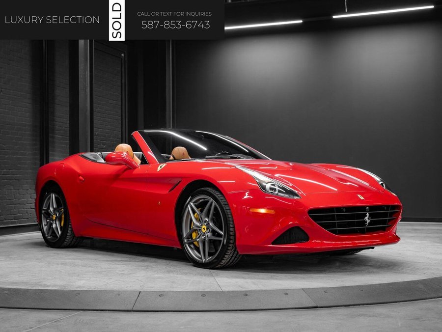 2016 Ferrari California T 2016 Red
