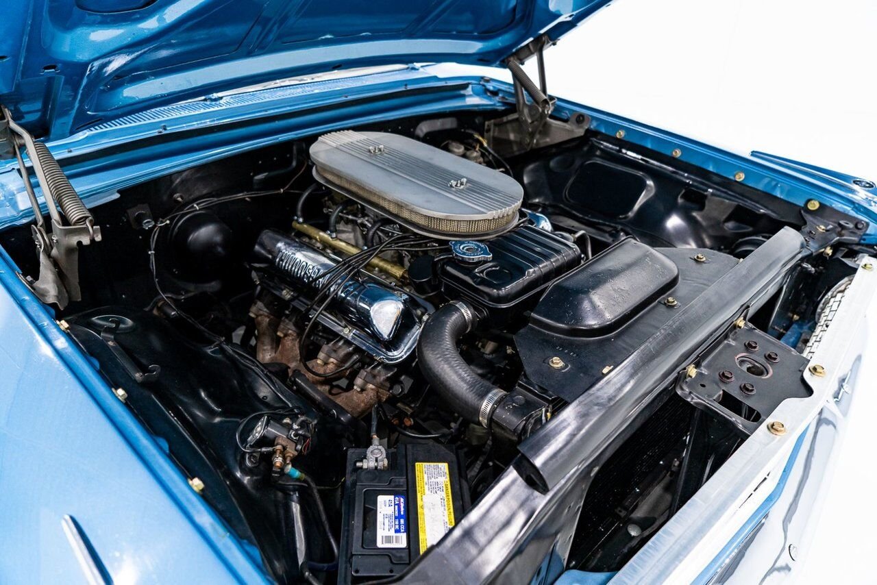 1963 Ford Galaxie 500 *PRIX EN USD* 406 Cu In TriPower 4-Speed Convertible Blue Montreal - photo #16