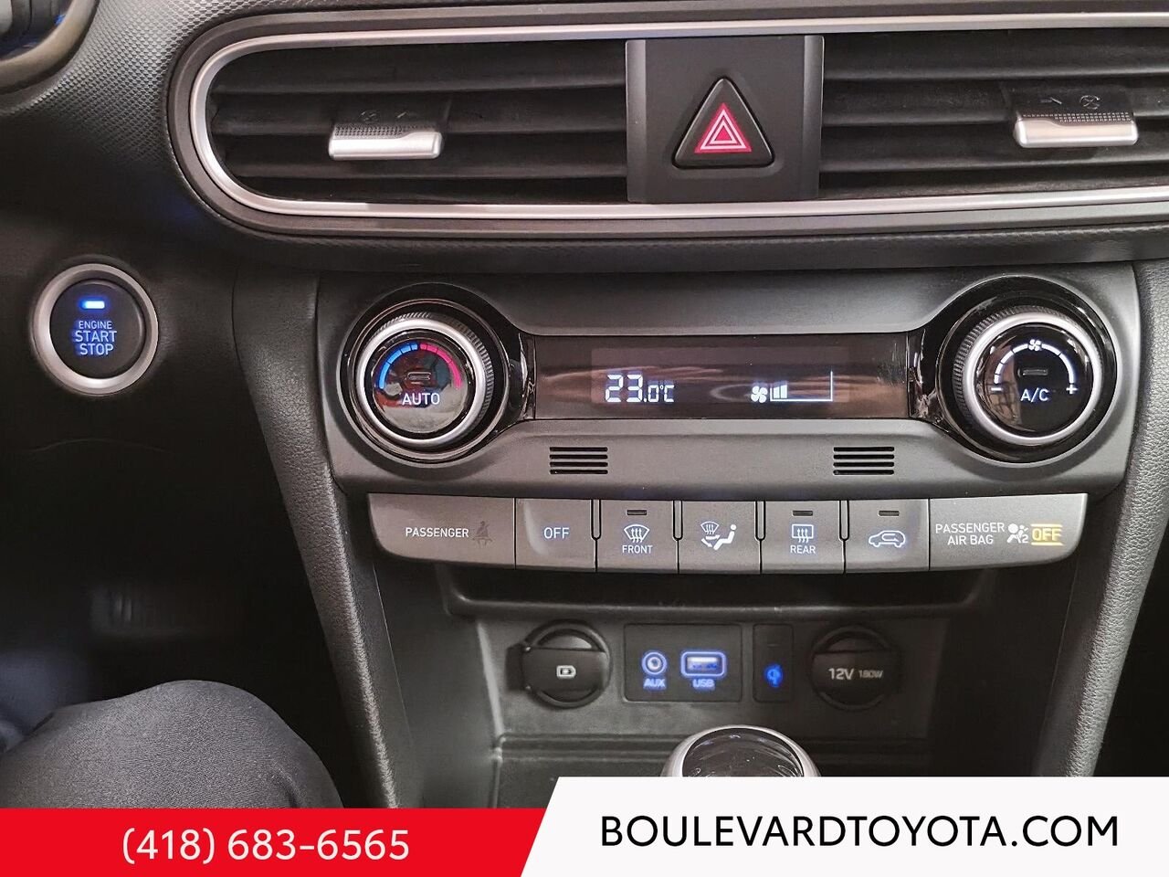 Hyundai Kona 100408A-51 | 1.6T ULTIMATE TI, AWD 2020 Orange Québec - photo #15