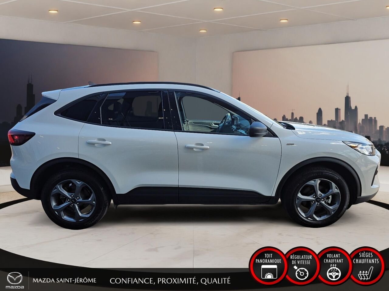 Ford Escape 2025 Blanc Saint-Jérôme - photo #4