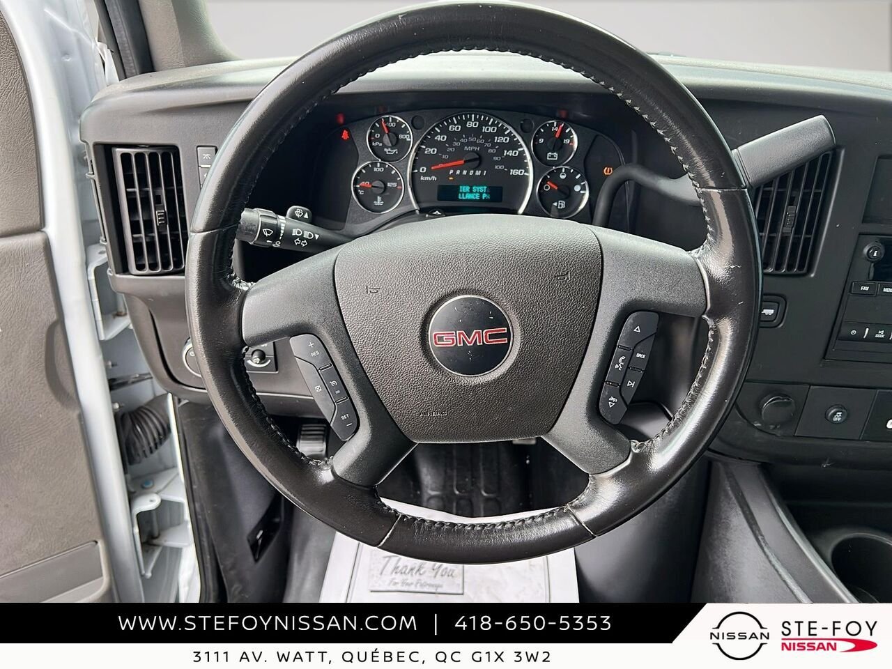 2023 GMC Fourgonnette commerciale tronquée Savana White Ste-Foy - photo #11