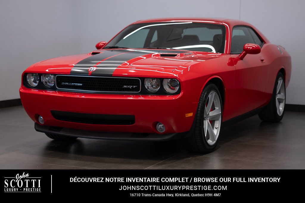 Dodge Challenger Coupé 2 portes SRT8 MANUAL *PRICE IN USD* 2010 Rouge Kirkland - photo #0
