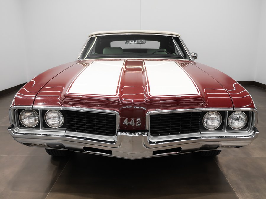 Oldsmobile 442 1969 1969 Rouge