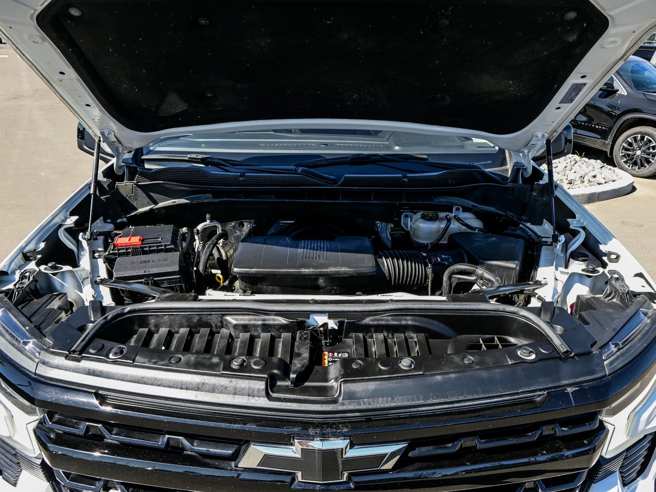 2025 Chevrolet Silverado 1500 4WD Crew Cab 147 LT Trail Boss White Sherwood Park - photo #8