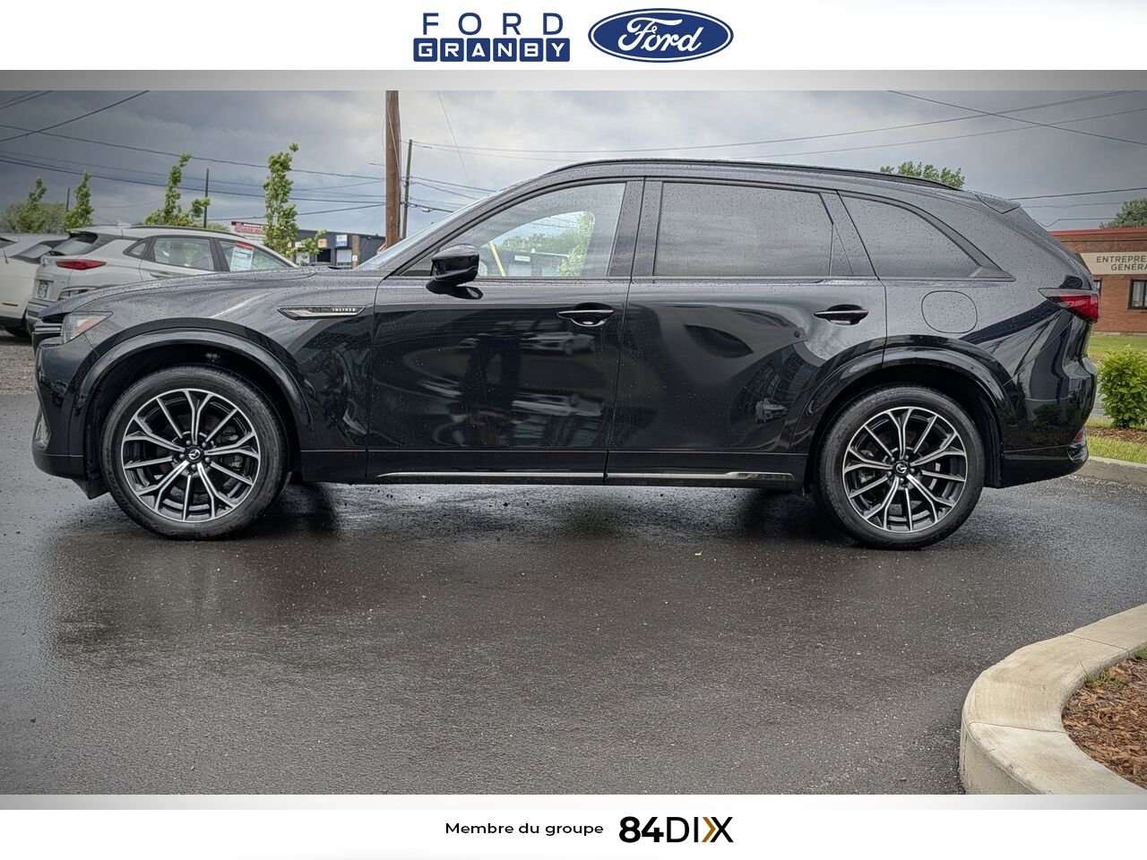 2025 Mazda CX-70 hybride léger Black Granby - photo #3