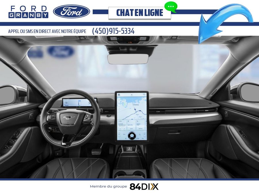 Ford Mustang Mach-E Select PA 2025 Gris glacier métallisé trois couches