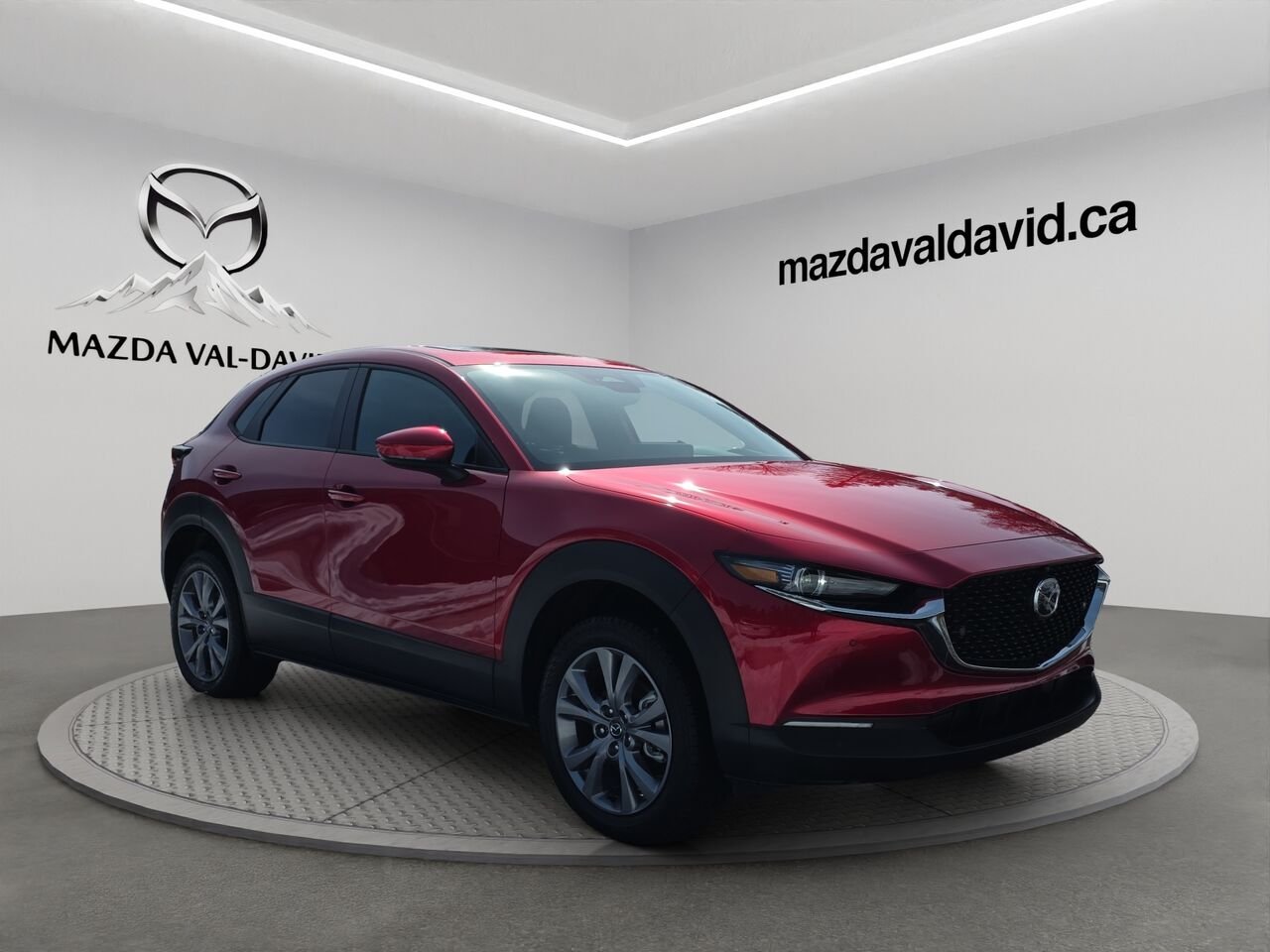 2026 Mazda CX-30 GT, awd, toit ouvrant, Écran 360 degré, Navigation, chargeur sans fil pour cellulaire Soul Red Crystal Metallic Val-David - photo #4