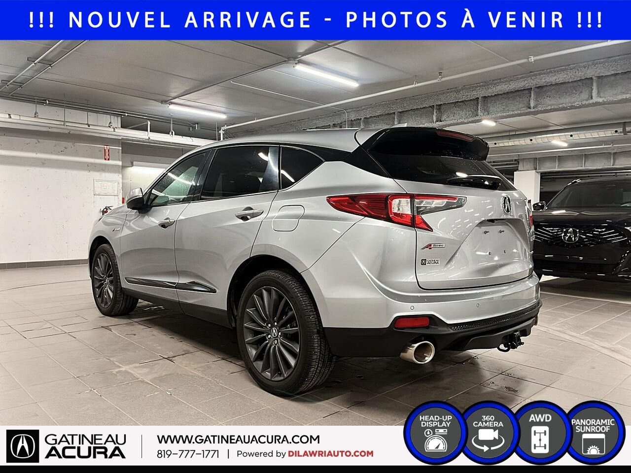 2024 Acura RDX A-Spec Platinum Élite SH-AWD Silver Ottawa & Gatineau - photo #6