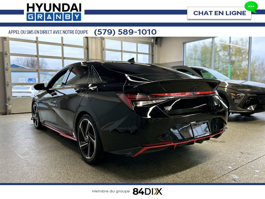Hyundai Elantra N Line 1.6T DCT 2021 Noir