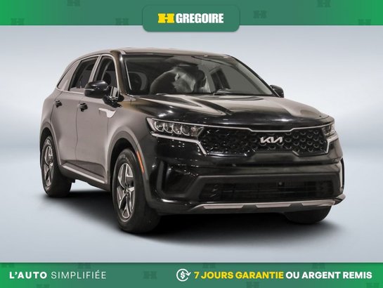 2022 Kia Sorento LX AWD AUTO AC GR ELECT MAGS CAM RECUL BLEUTOOTH Black