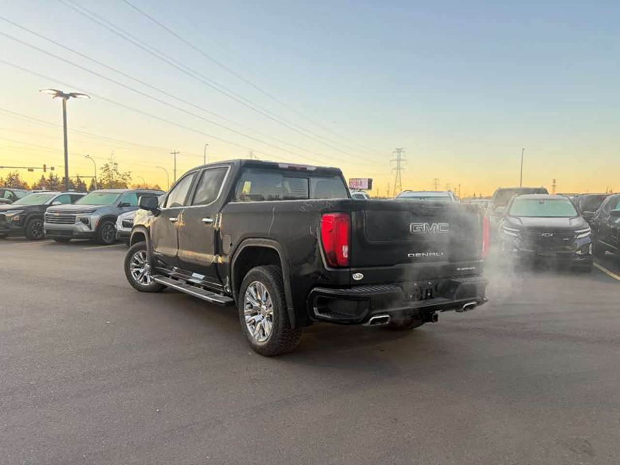 2023 GMC Sierra 1500 4WD Crew Cab 147 Denali Black Sherwood Park - photo #3