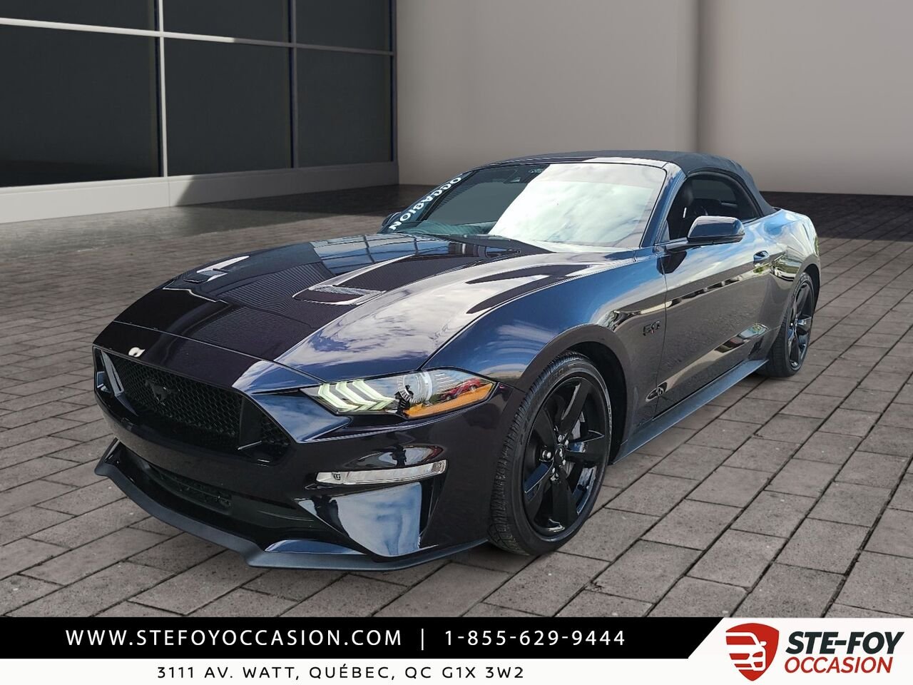 2022 Ford Mustang GT PREMIUM Black Québec - photo #3
