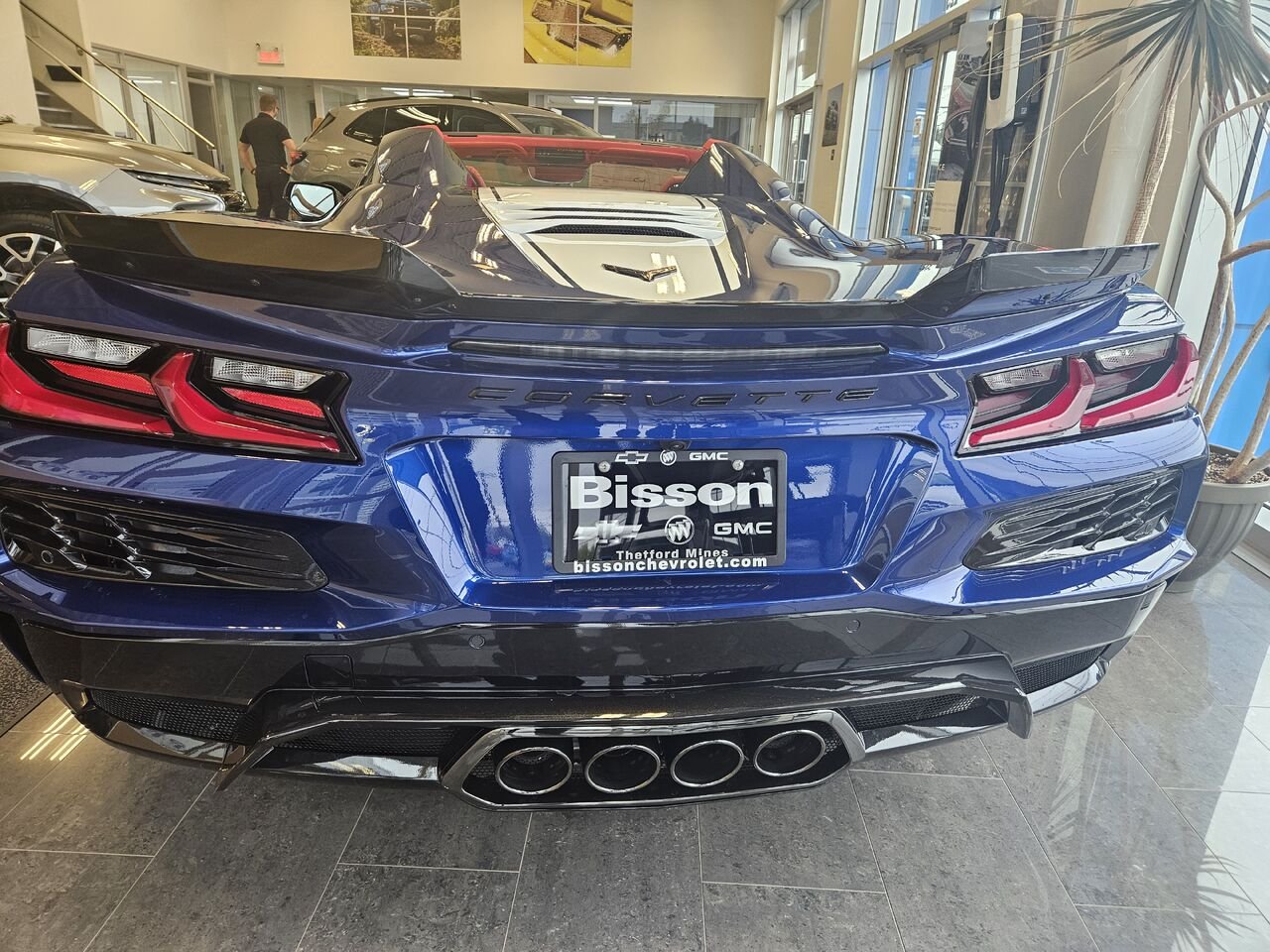 2027 Chevrolet Corvette Grand Sport cabriolet 2 portes avec 3LT Admiral Blue Metallic Thetford Mines - photo #5