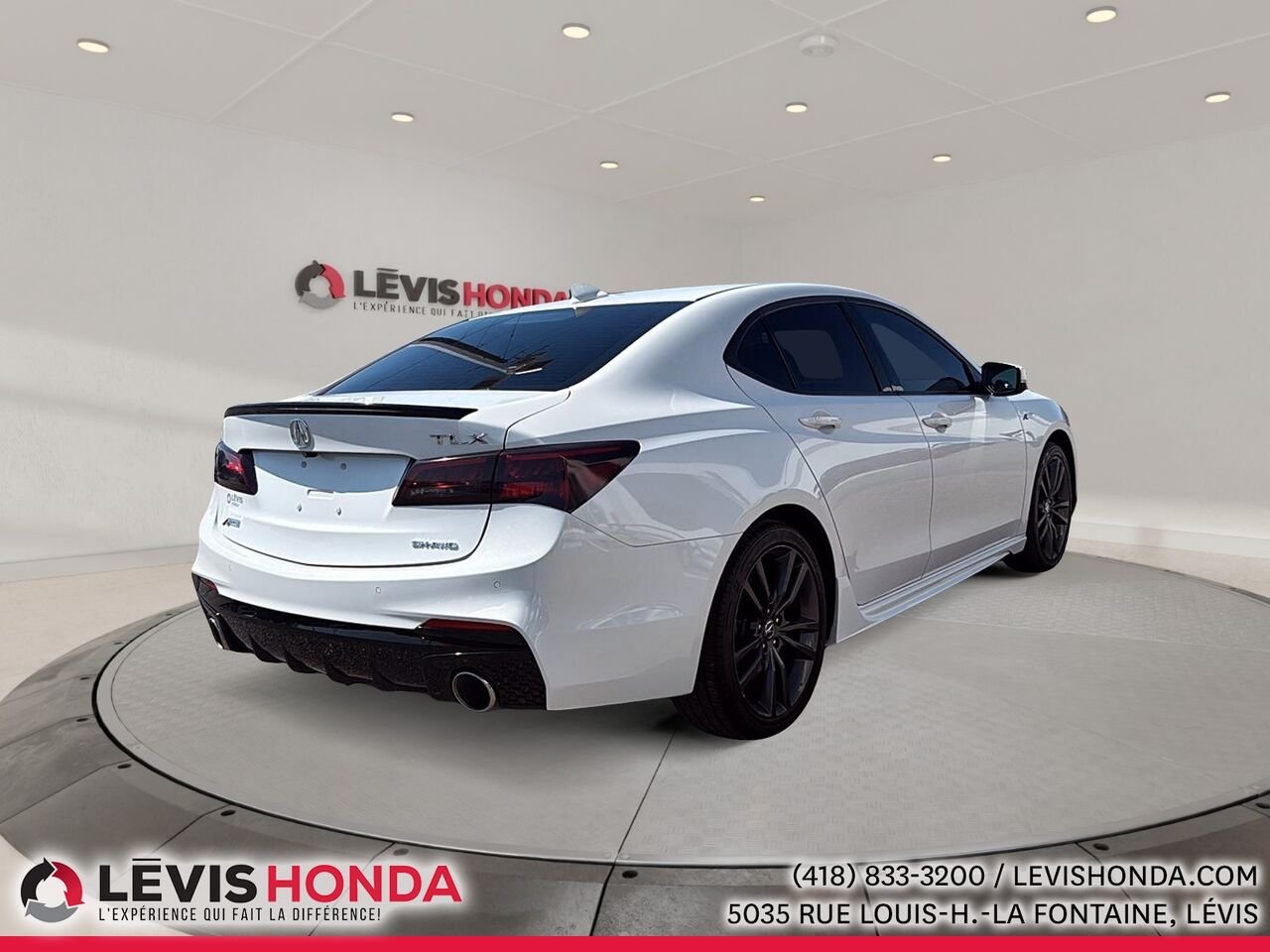 2020 Acura TLX Elite A-Spec SH-AWD Élite A-Spec berline SH-AWD White Lévis - photo #8