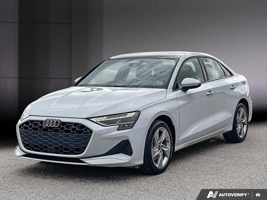 2026 Audi A3 Sedan 2026 White