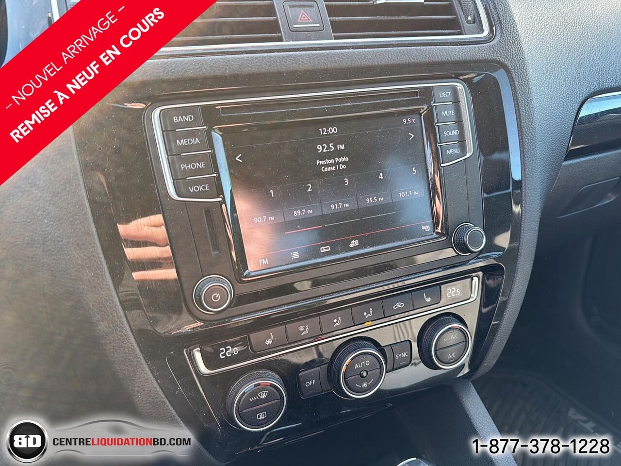 Volkswagen Berline Jetta Édition Wolfsburg 1.4 TSI AUTO | BD0443 2017 Bleu Granby - photo #15