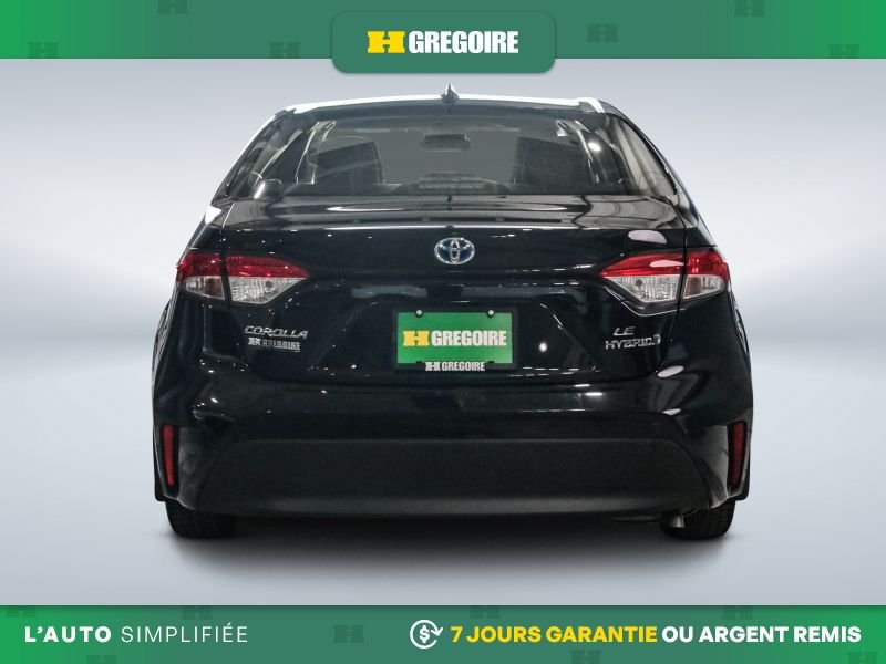 Toyota Corolla 730666 | Hybrid LE AWD AUTO A/C CAM RECUL BLUETOOTH 2023 Noir Laval - photo #5