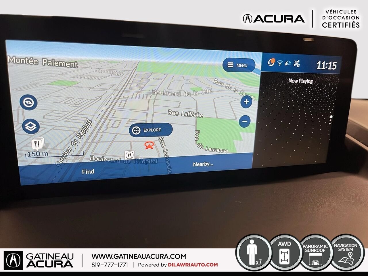 Acura RDX A-Spec SH-AWD 2023 Noir Gatineau - photo #3