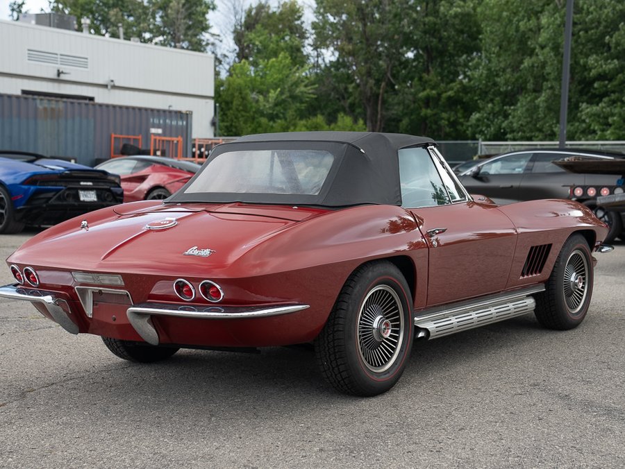 Chevrolet Corvette 1967 1967 Rouge