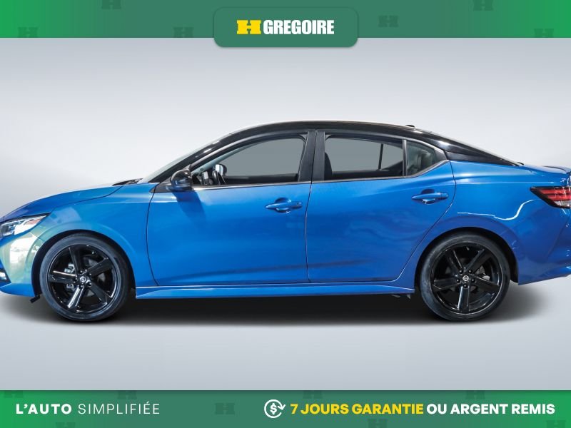 Nissan Sentra 821336 | SR AUTO AC CUIR TOIT MAGS CAM RECULE BLUETOOTH 2023 Bleu Laval - photo #4