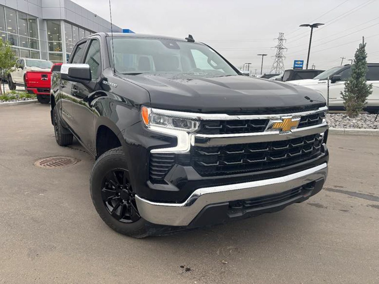 2025 Chevrolet Silverado 1500 4WD Crew Cab 147 LT Black Sherwood Park - photo #1