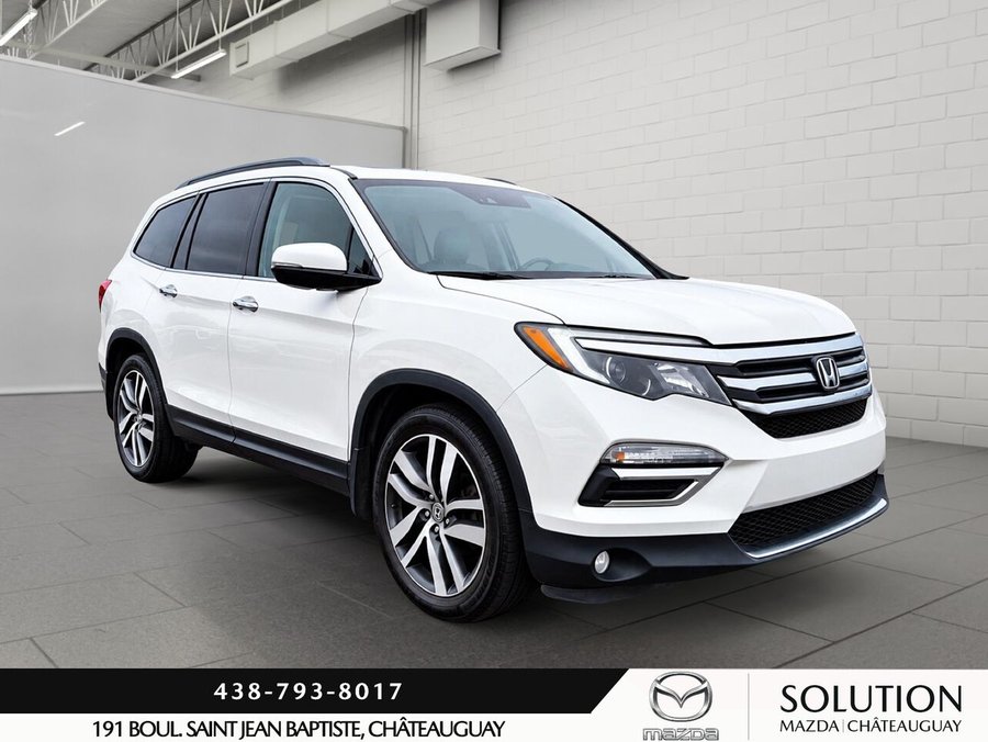 2017 Honda Pilot TOURING White