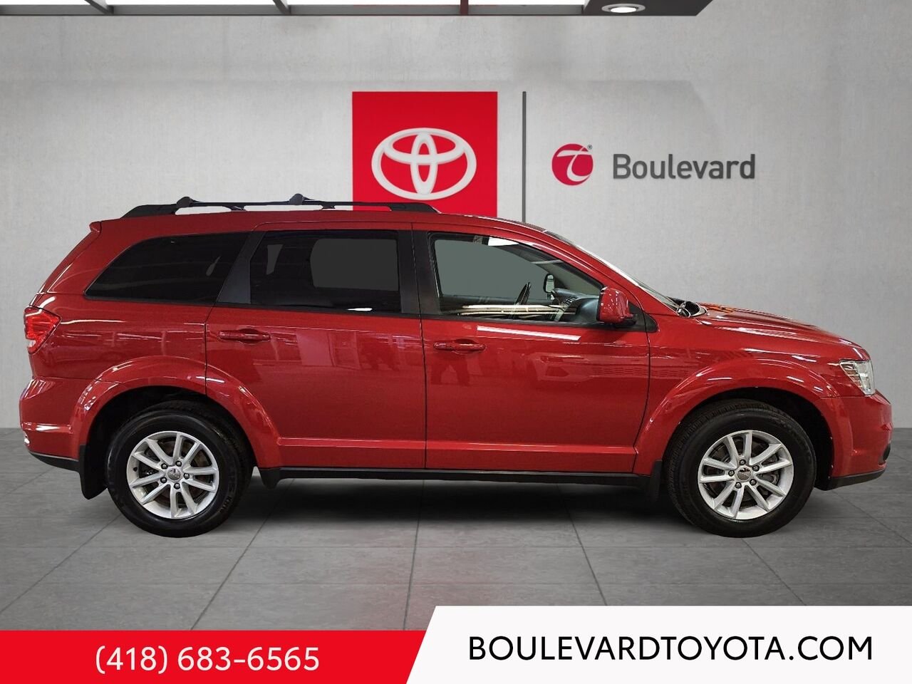 2017 Dodge Journey 100094B-30 | TRACTION AVANT Red Québec - photo #2