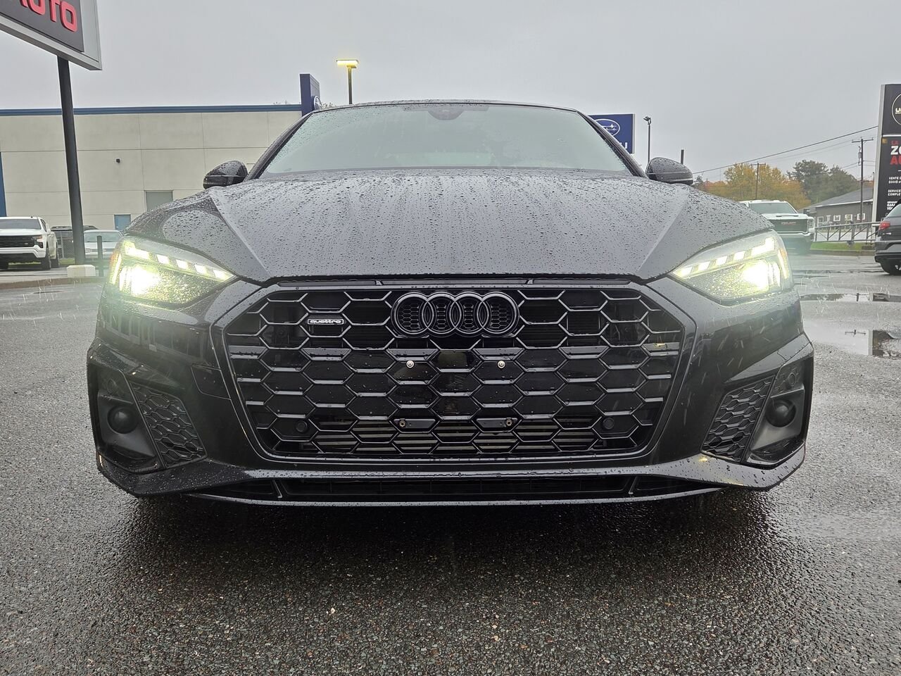 Audi A5 Coupé Progressiv 2023 Noir Granby - photo #9