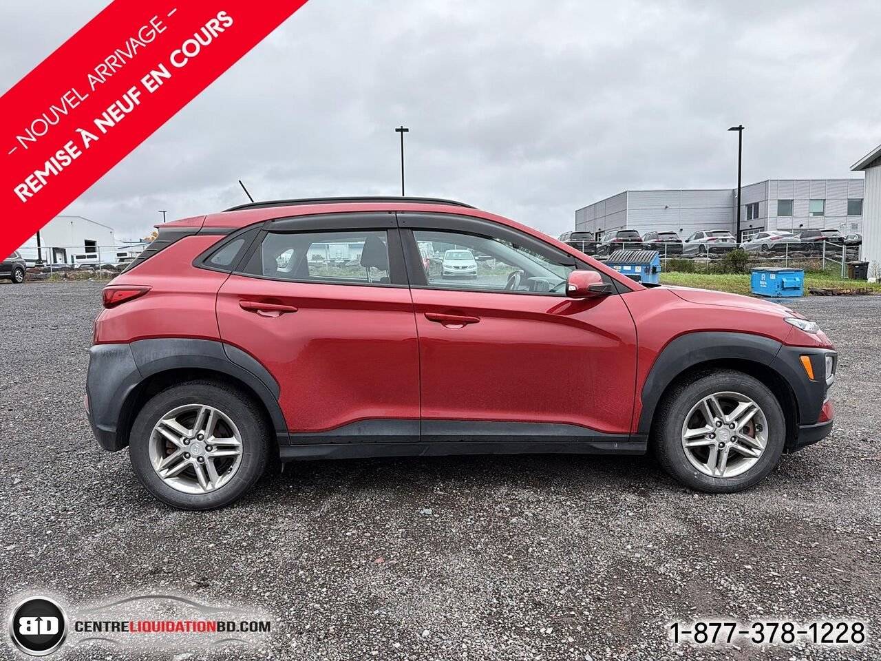 Hyundai Kona ESSENTIEL TI | BD0451 2019 Rouge Granby - photo #4