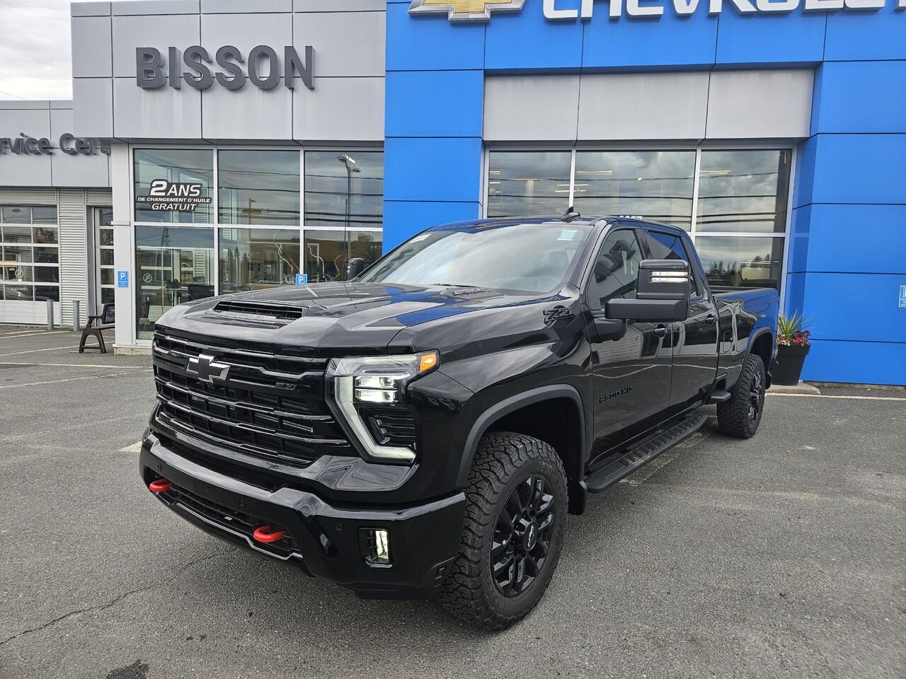 2026 Chevrolet Silverado 2500HD LTZ cabine multiplace 4RM 172 po Black Thetford Mines - photo #0