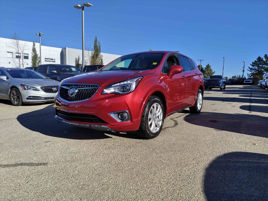 2019 Buick Envision Preferred 2.5L AWD | Heated Half Leather Seats Red