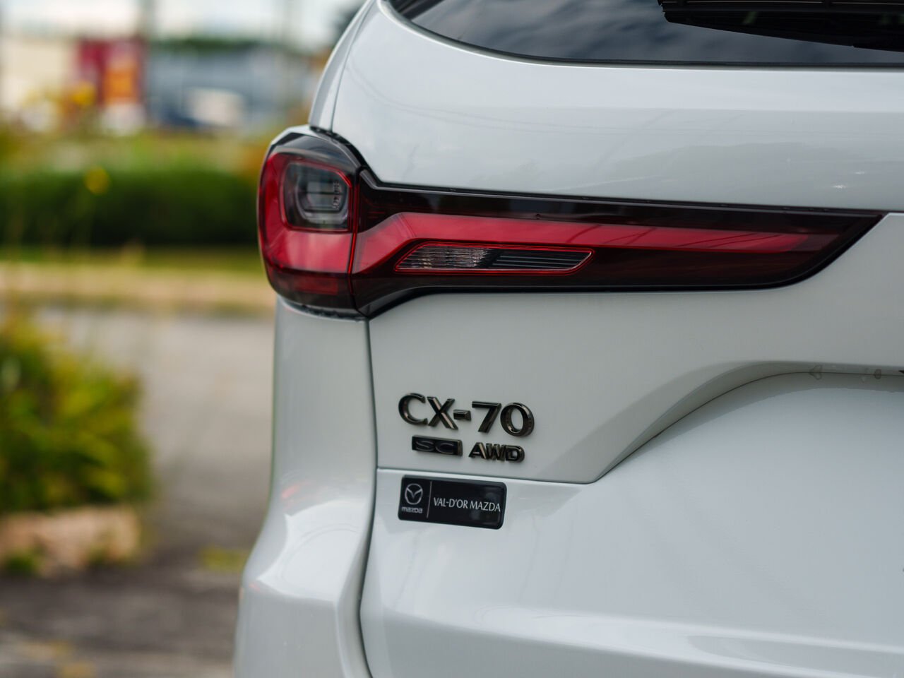 MAZDA CX-70 hybride rechargeable 26103 | GS-L SC TI 2026 Blanc rhodium métallisé Val-d'Or - photo #7