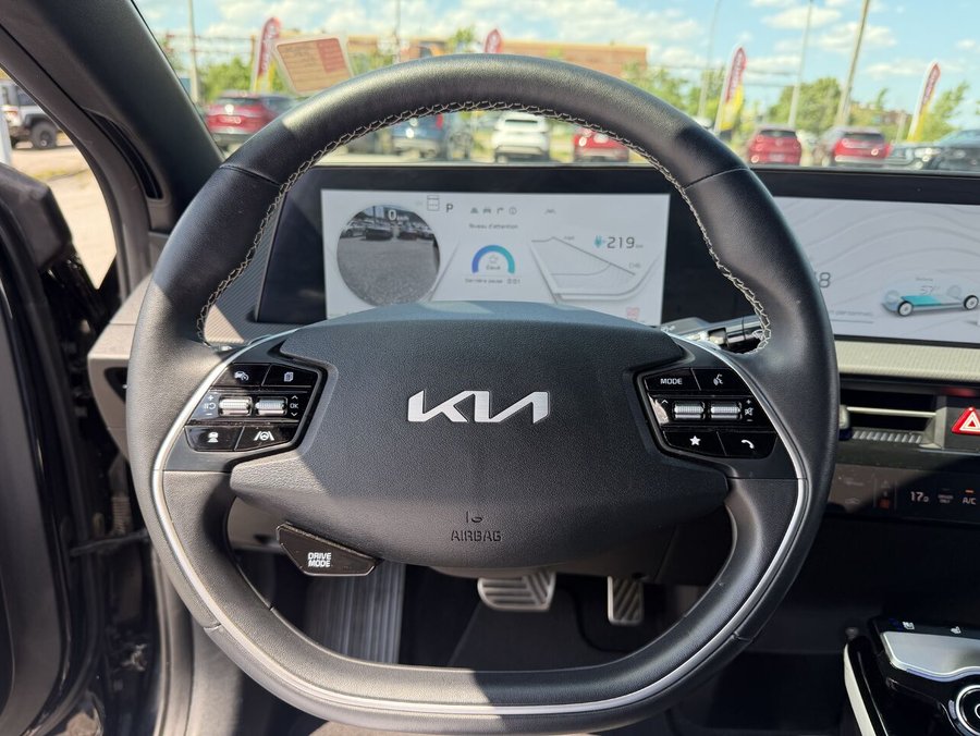 2024 KIA EV6 GT LINE Land TI avec ensemble GT-Line 1 Black