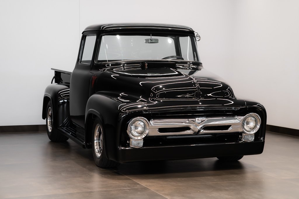 1956 Ford F100 Black Saint-Eustache - photo #2