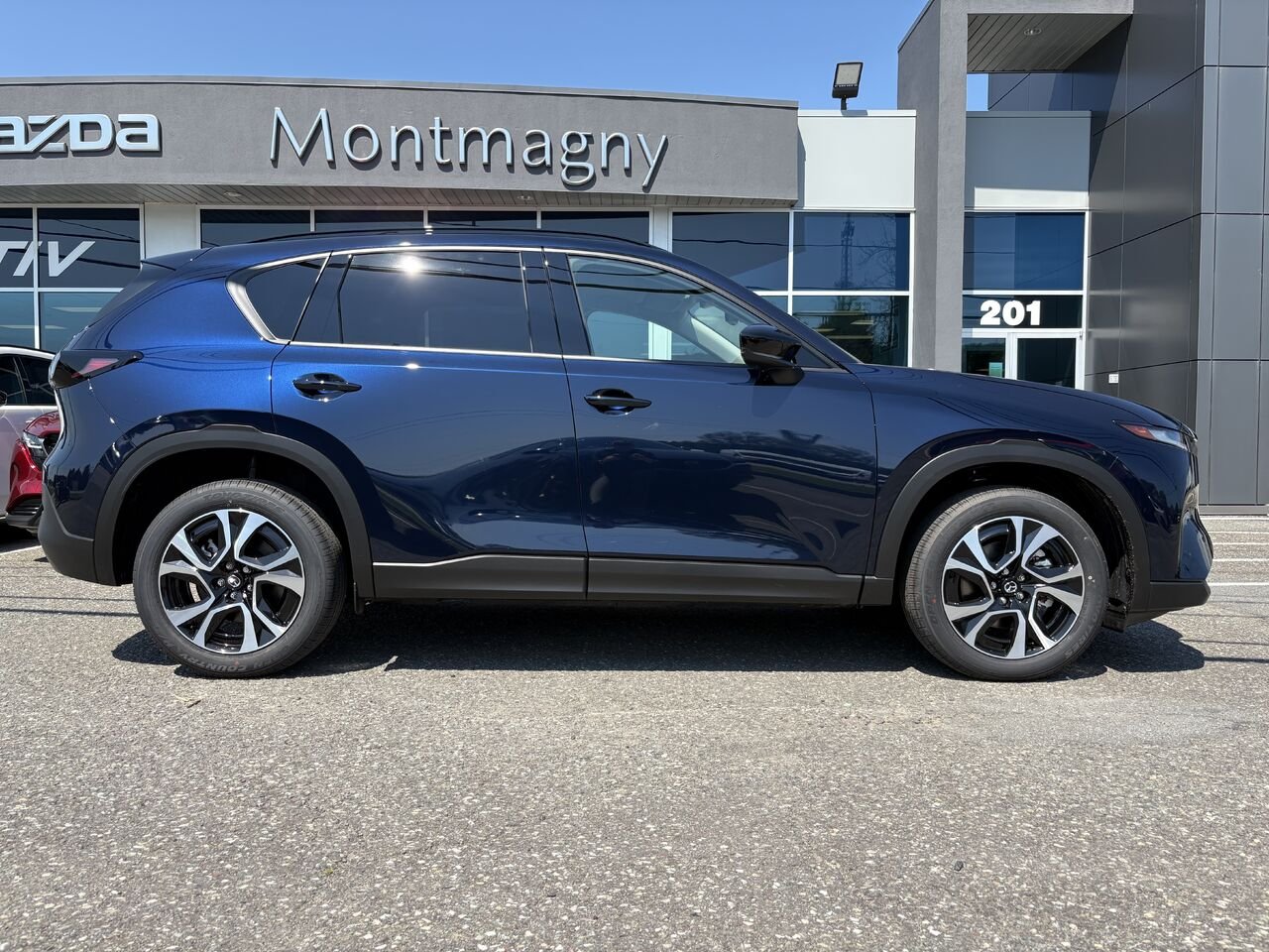 MAZDA CX-5 GS TI 2026 Bleu marine mica Montmagny - photo #2