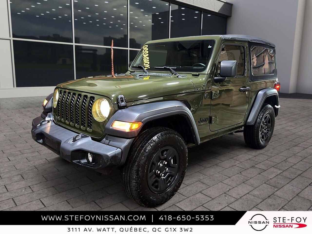 2024 Jeep Wrangler SPORT Green Ste-Foy - photo #0