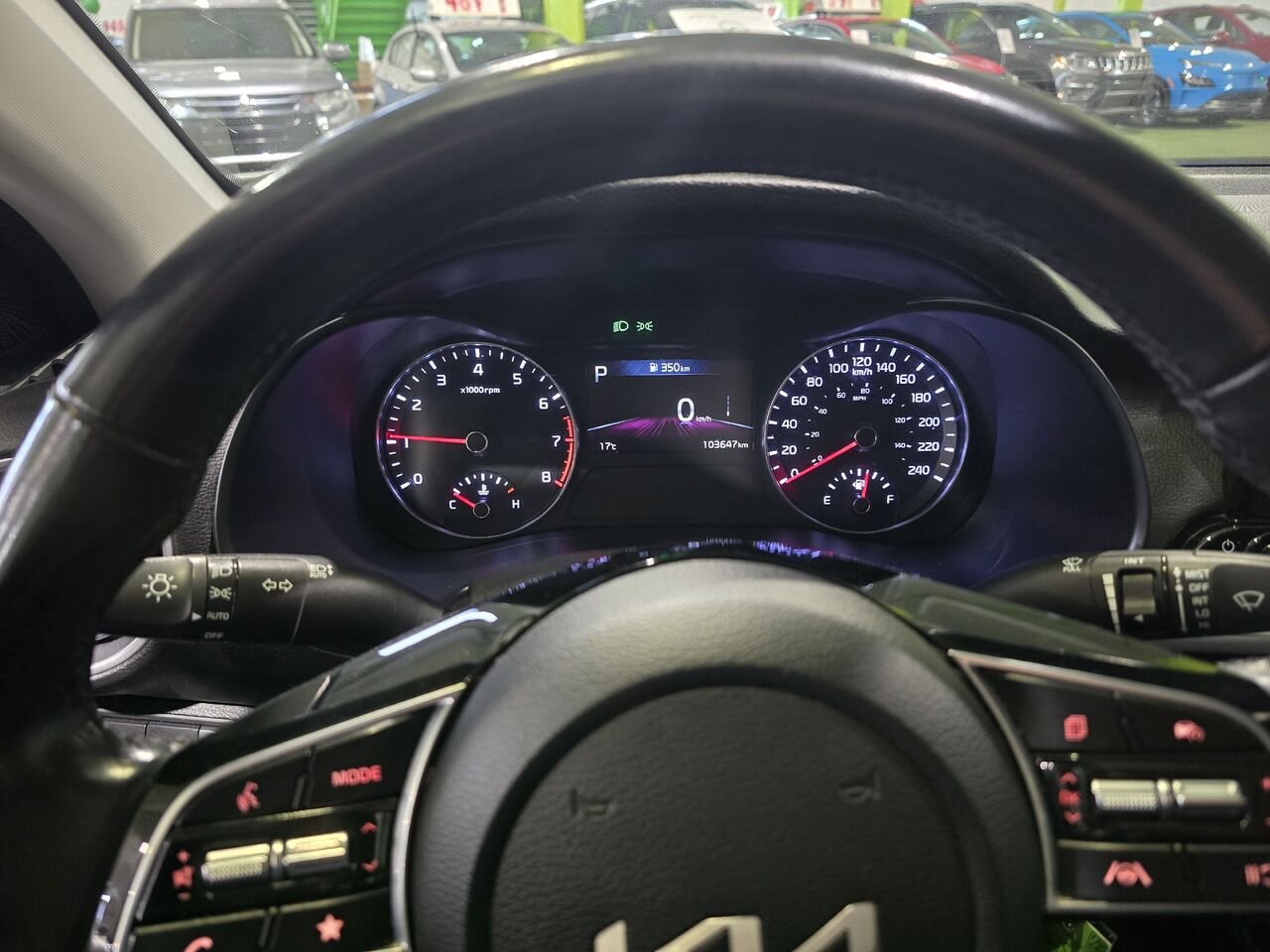 2023 Kia Forte Blue  - photo #14