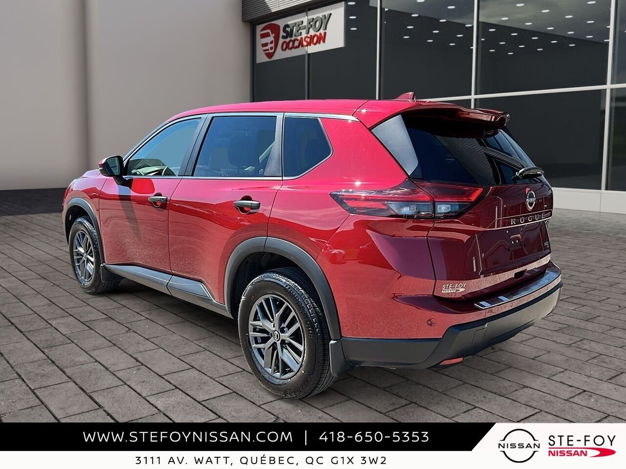 2024 Nissan ROGUE S TRACTION INTEGRALE Red Ste-Foy - photo #3